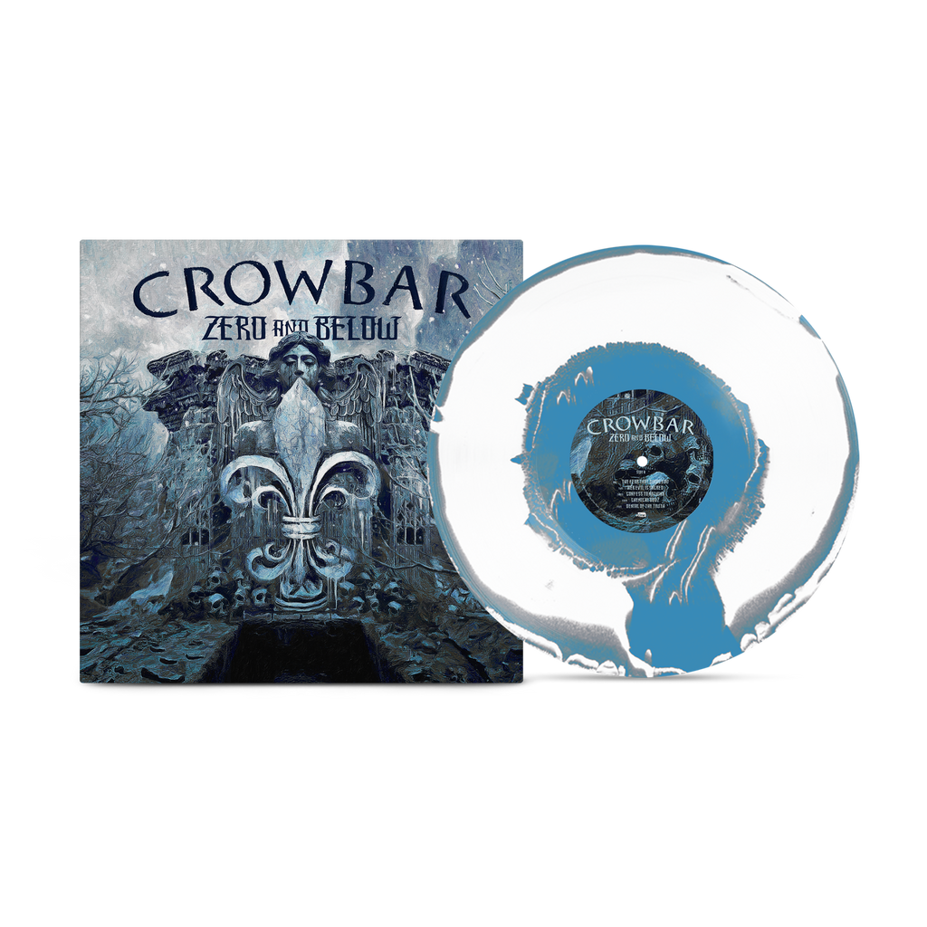Crowbar - Zero And Below Aside Bside Sky Blue, Grey & White Vinyl [Sky Blue, Grey & White]