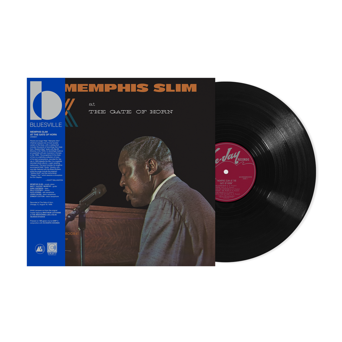 Memphis Slim - At The Gate of Horn (Bluesville Series)