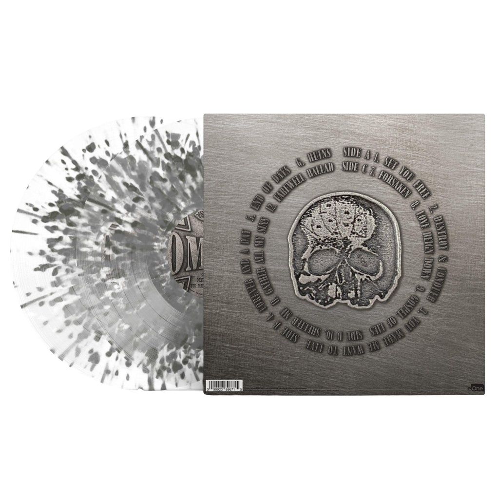 Black Label Society - Doom Crew [Clear & White & Grey & Black Ice Splatter]