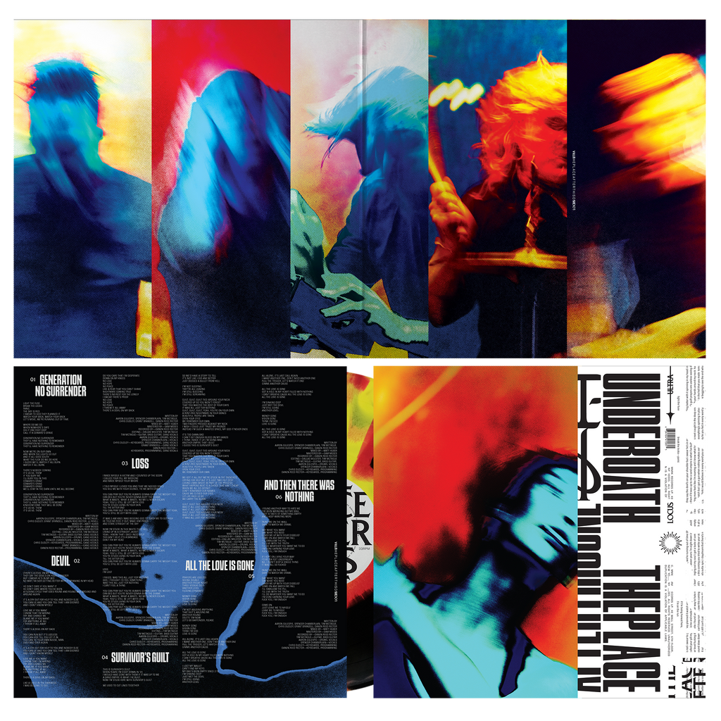 Underoath - The Place After This One (Deluxe Thermo) [Red & Yellow & Black]