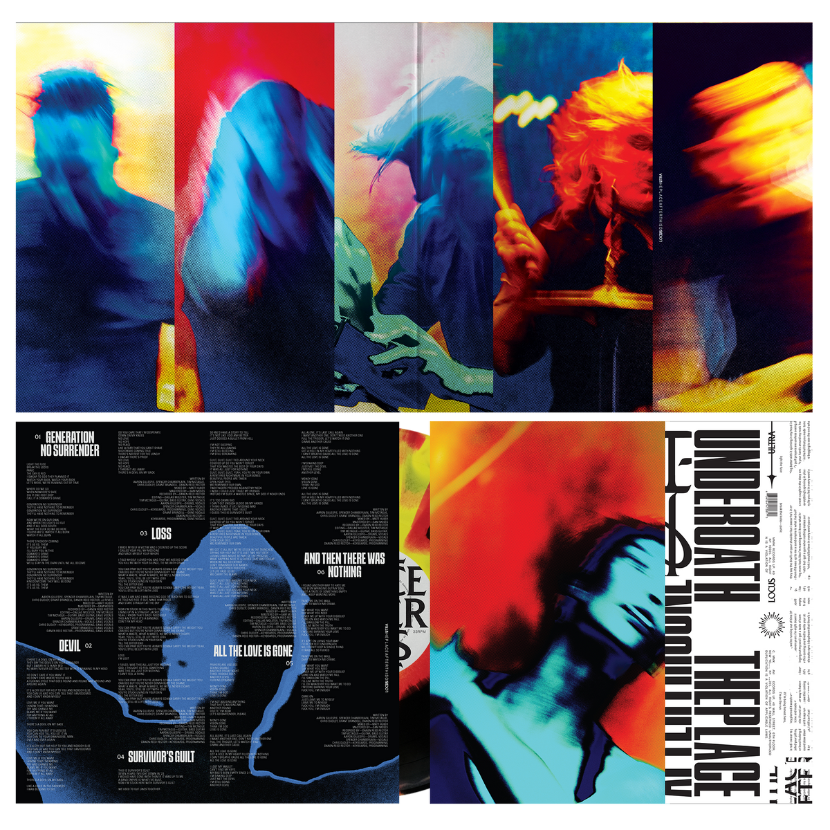Underoath - The Place After This One (Deluxe Thermo) [Red & Yellow & Black]