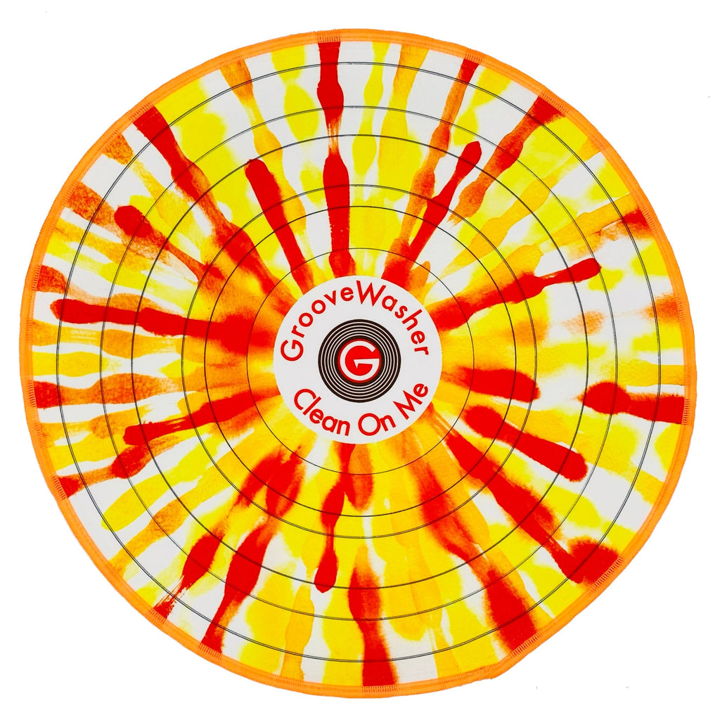'Splash' Record Cleaning Mat 16 Diameter: Two Ply