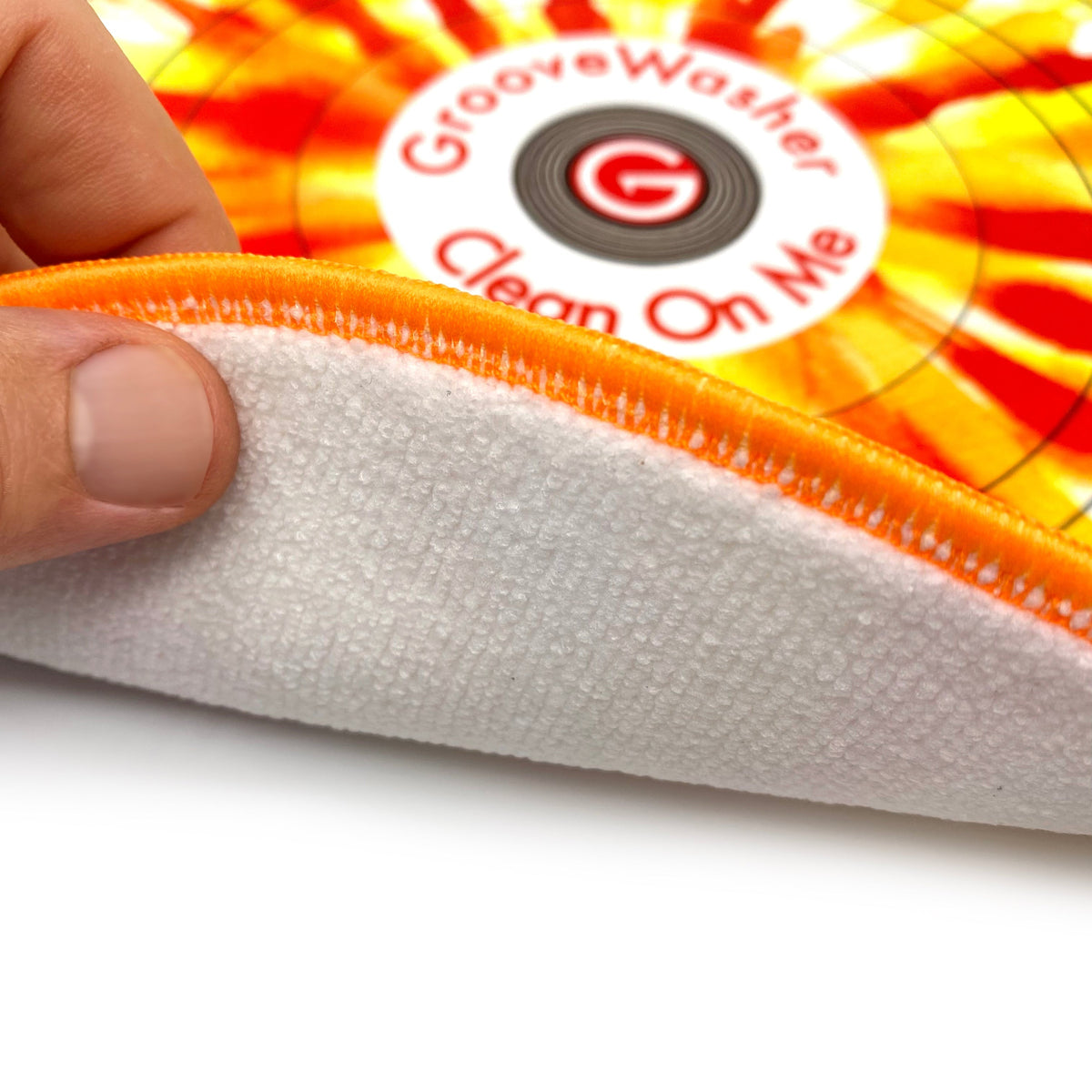 'Splash' Record Cleaning Mat 16 Diameter: Two Ply