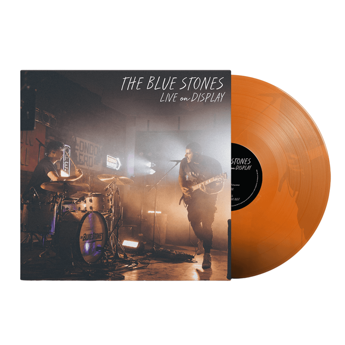 The Blue Stones - Live on Display [Translucent Orange]