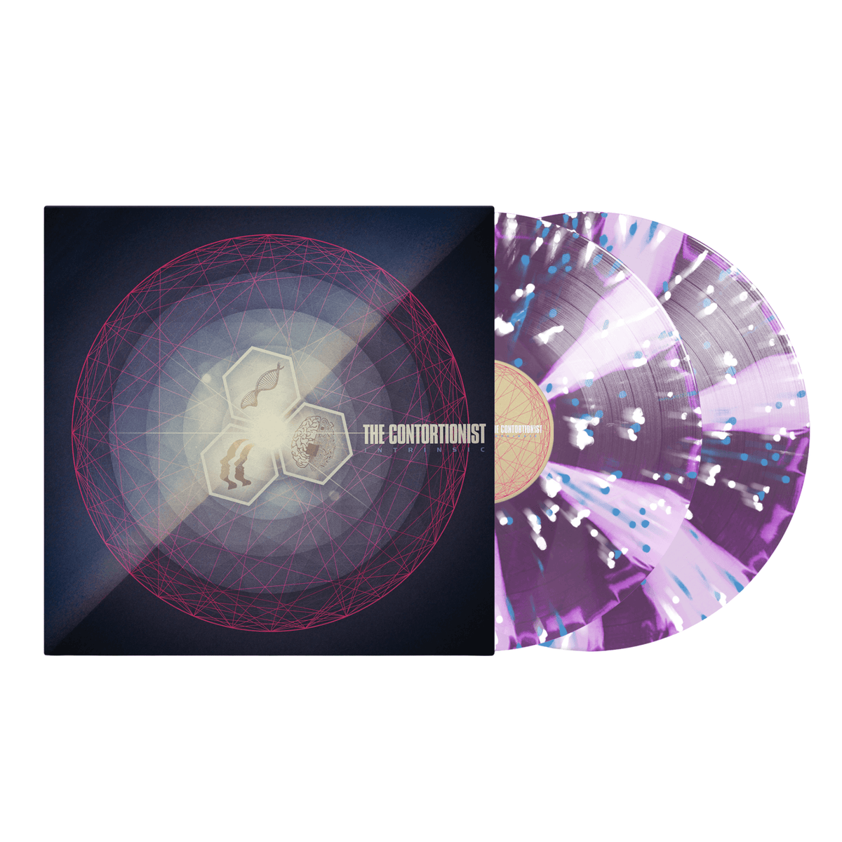 The Contortionist - Intrinsic [2LP Clear/grape with White & Blue Splatter]