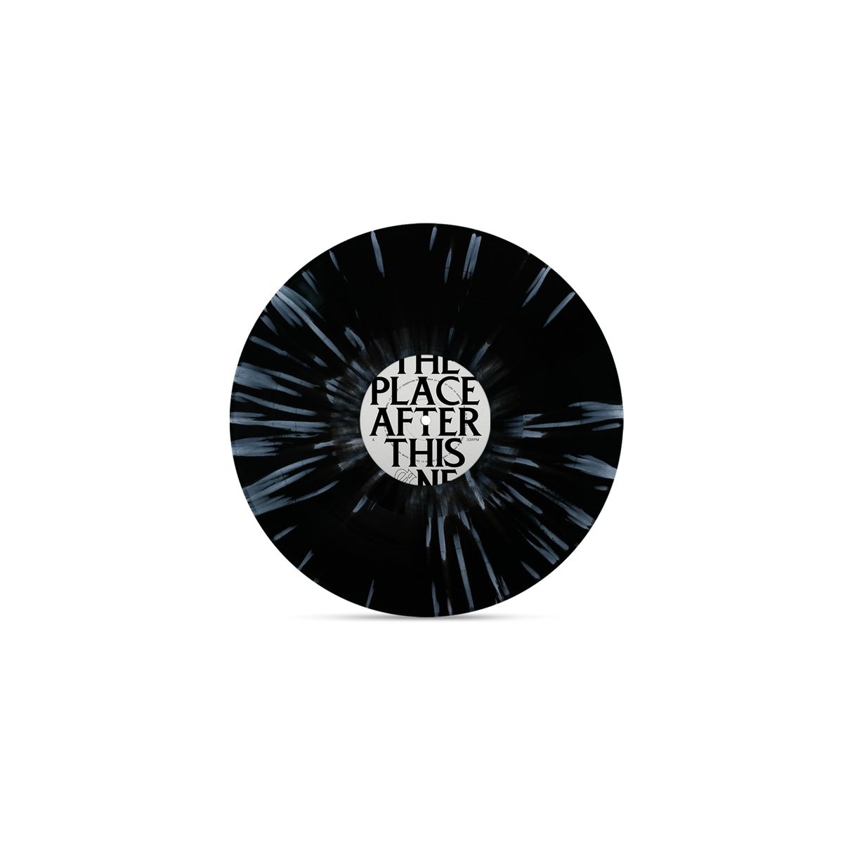 Underoath - The Place After This One [Black & White Splatter]