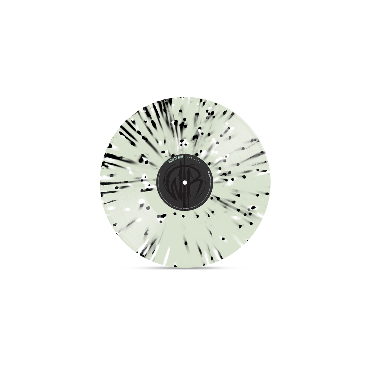 Within The Ruins - Phenomena [Transparent Coca-Cola & Éclaboussures Noires & Blanches]