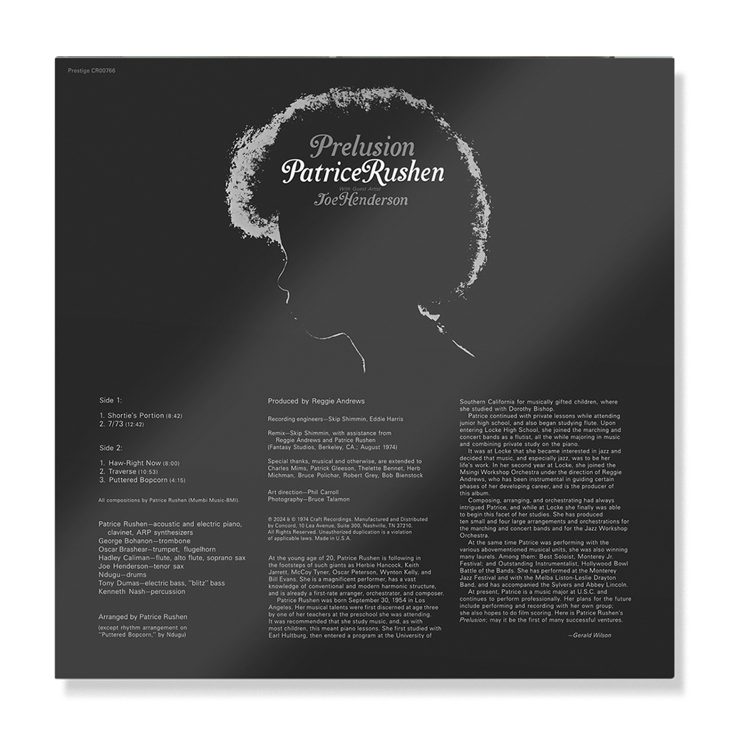 Patrice Rushen - Prelusion (Jazz Dispensary Top Shelf Series)