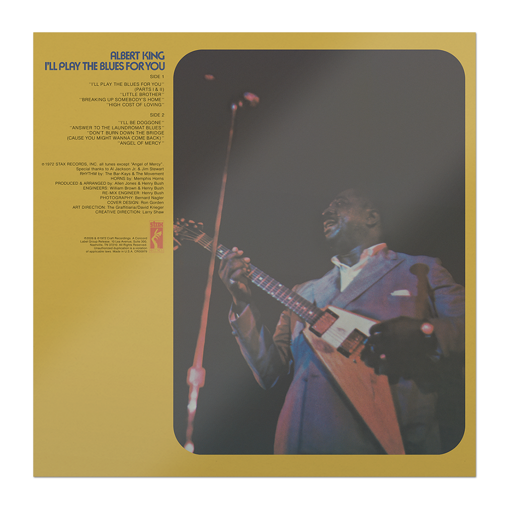 Albert King - I'll Play the Blues For You (Bluesville Series)