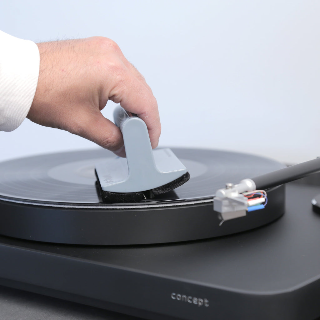 Triple Operation Vinyl Record Cleaning Brush